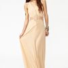 Nasty Gal Siobhan Maxi Dress in Beige (nude) - Lyst