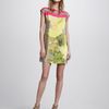 Tibi Jewel Orchid Print Shift Dress in Yellow (yellow sand multi) - Lyst