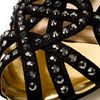 Zara Flat Jelly Sandals in Gold - Lyst