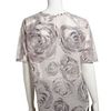 Bcbgmaxazria Lacesleeve Floral Top in Gray (light pear) - Lyst