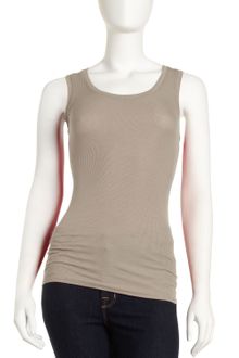 BCBGMAXAZRIA Ribbed Racerback Tank  - Lyst