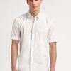 Hugo Classic Cotton Sport shirt in White for Men - Lyst