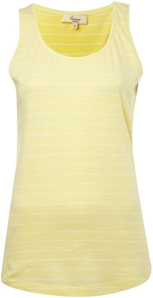 Linea Weekend Jersey Stripe Vest - Lyst