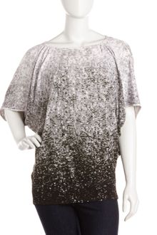 Michael by Michael Kors Ombre Sequin Top - Lyst