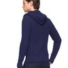 Michael Kors Hooded Ribknit Sweater in Blue (indigo) - Lyst