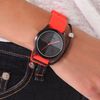 Nixon The Quad Watch in Orange - Lyst