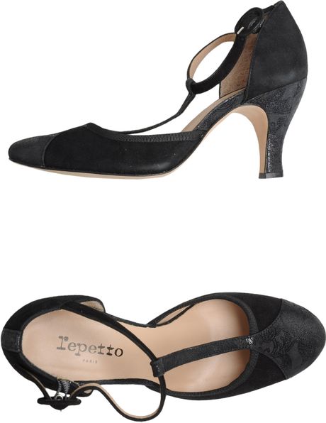 Repetto Repetto Closedtoe Slipons in Black - Lyst