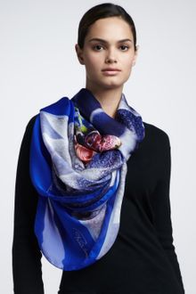 Roberto Cavalli Extra long Moonstone Scarf - Lyst