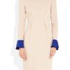 Roksanda Ilincic Izumi Twotone Woolcrepe Dress in Blue (blush) - Lyst