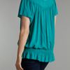 Samya Samya Detailed Top in Blue (jade) - Lyst