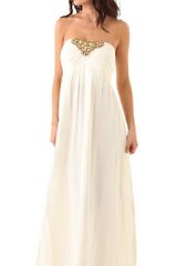 Shoshanna Beaded Tori Gown