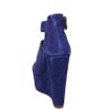 Steve Madden Open Court Platform Wedges in Blue - Lyst
