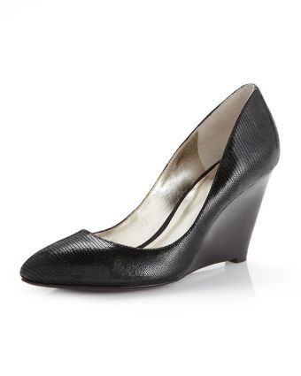  Lizardprint Wedge Pump 