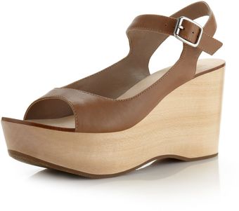  Platform Wedge Brown 