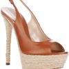 Casadei Platform Sandal in Brown - Lyst