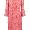 Emilio Pucci Beaded Lace Dress in Pink - Lyst