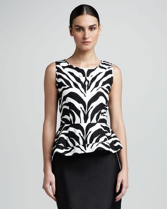  Randy Zebra print Top 