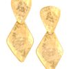 Kenneth Jay Lane Triangle Drop Earrings in Gold (null) - Lyst