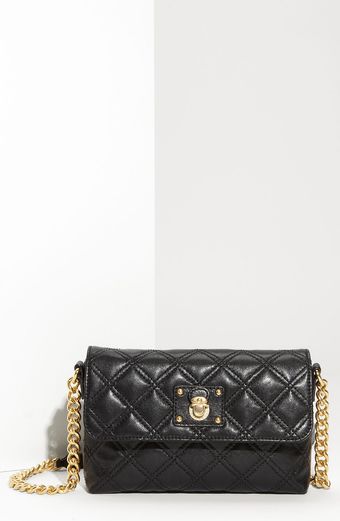  Quilting Single Lambskin Leather Shoulder Bag 