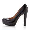Pour La Victoire Irina Ii Patent Leather Platform Pump Black in Black - Lyst