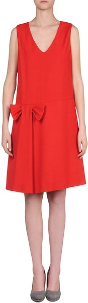 RED Valentino Short Dress - Lyst