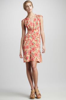 Tracy Reese Sleeveless Draped Bodice Dress - Lyst