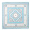 Versace Foulard Square Scarf Light Blue in Blue (null) - Lyst