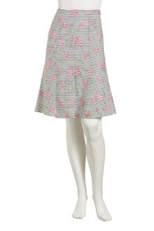 Nanette Lepore Embroidered Swing Skirt  - Lyst