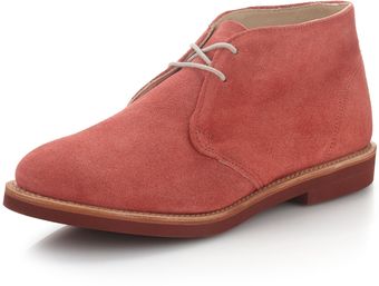 Walk-over Suede Chukka Brick - Lyst