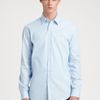 Burberry Brit Woven Dress Shirt in Blue for Men - Lyst