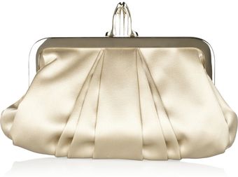 Christian Louboutin Mini Loubi Satin Frame Clutch - Lyst