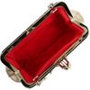 Christian Louboutin Mini Loubi Satin Frame Clutch in Silver (champagne) - Lyst