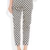J.crew Café Polkadot Stretch Cotton Capri Pants in Brown (café) - Lyst