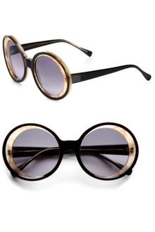 Marni Oversized Twotone Round Plastic Sunglasses - Lyst