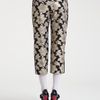 Marni Brocade Pants in Gold (coal) - Lyst