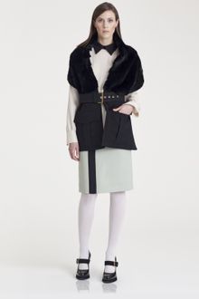 Marni Wool Silk Pencil Skirt - Lyst