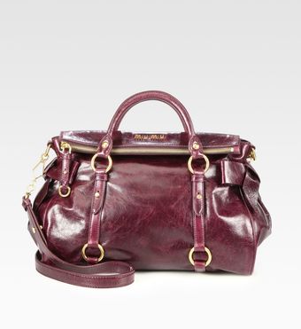  Vitello Lux Medium Bow Satchel 