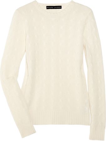  Cableknit Cashmere Sweater 