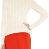 Ralph Lauren Black Label Cableknit Cashmere Sweater in White - Lyst