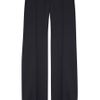 Stella Mccartney Jasmine Wooltwill Wideleg Pants in Blue (navy) - Lyst