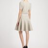 Yves Saint Laurent Wool Knit Dress in Gray (pearl) - Lyst