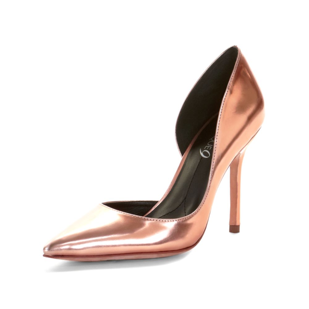 Boutique 9 Orra Pumps in Gold (copper mirror satin) Lyst