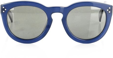 Celine Preppy Sunglasses in Blue (navy) - Lyst
