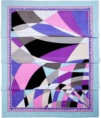Emilio Pucci Ocean Multicube Towel - Lyst