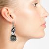 Givenchy Mojave Crystal Drop Earrings in Black (hematite/ black diamond) - Lyst