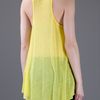 Helmut Lang Fine Tank in Yellow - Lyst