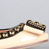 Jeffrey Campbell The Dauphine Flat in Nude Patent and Black in Beige (nude/ black patent) - Lyst