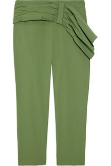 M Missoni Cropped Cotton Blend Twill Pants - Lyst