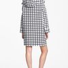 Marni Edition Check Print Coat in Beige (cream black) - Lyst