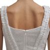 Mcq By Alexander Mcqueen Dress in Cotton Broderie Anglaise in White - Lyst